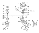 Page E Diagram and Parts List for SV-4  Echo Engine