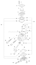 Page A Diagram and Parts List for SV-5C/1 08001001-08999999 Echo Engine