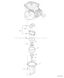 Page B Diagram and Parts List for SV-5C/2 E14112001001-E141129999999 Echo Engine