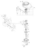Page D Diagram and Parts List for SV-6/1 36001001-36999999 Echo Engine