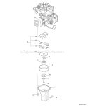 Page B Diagram and Parts List for SV-6/2 36001001-36999999 Echo Engine