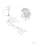 Page F Diagram and Parts List for SV-6/2 36001001-36999999 Echo Engine