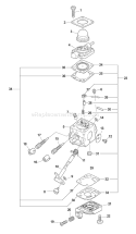 Page A Diagram and Parts List for SV-6 35001001-35999999 Echo Engine