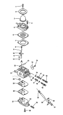 Part Location Diagram of 12532012820 Echo Needle - High Speed