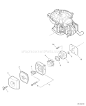 Page J Diagram and Parts List for TC-210 E14013001001 - E14013999999 Echo Tiller
