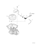 Page I Diagram and Parts List for TC-210 E14013001001 - E14013999999 Echo Tiller