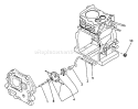 Page K Diagram and Parts List for TP-2000  Echo Water Pump
