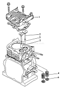 Page F Diagram and Parts List for TP-2000  Echo Water Pump