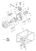 Page A Diagram and Parts List for TP-2001 After S/N 2612508 Echo Water Pump