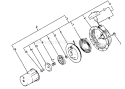 Page R Diagram and Parts List for TP-3000  Echo Water Pump