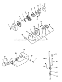 Page C Diagram and Parts List for TSI-21 After S/N 001001 Echo Trimmer