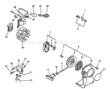 Page D Diagram and Parts List for TSI-21 After S/N 001001 Echo Trimmer