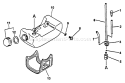 Page D Diagram and Parts List for TT-21A 001001-055504 Echo Trimmer