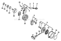Page F Diagram and Parts List for TT-21A 001001-055504 Echo Trimmer