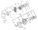Page D Diagram and Parts List for TT-21 After S/N 004001 Echo Trimmer
