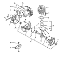 Page B Diagram and Parts List for TT-24 After S/N 001001 Echo Trimmer