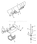 Page C Diagram and Parts List for TT-24 After S/N 001001 Echo Trimmer