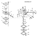 Page G Diagram and Parts List for TT-24 After S/N 001001 Echo Trimmer