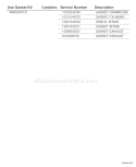 Page F Diagram and Parts List for WP-1000 Type 1E -501001-503211 Echo Water Pump