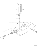 Page E Diagram and Parts List for WP-1000 Type 1E -501001-503211 Echo Water Pump