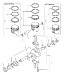 Page A Diagram and Parts List for WP-1500 After S/N 02432 Echo Water Pump