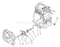 Page K Diagram and Parts List for WP-2000 After S/N A1010 Echo Water Pump