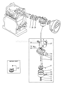 Page C Diagram and Parts List for WP-2000 After S/N A1010 Echo Water Pump