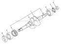 Page D Diagram and Parts List for WP-2000 After S/N A1010 Echo Water Pump