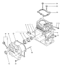 Page E Diagram and Parts List for WP-2000 After S/N A1010 Echo Water Pump