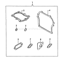 Page J Diagram and Parts List for WP-2000 Before S/N A1009 Echo Water Pump