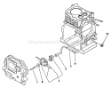 Page K Diagram and Parts List for WP-2000 Before S/N A1009 Echo Water Pump