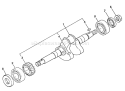 Page D Diagram and Parts List for WP-2000 Before S/N A1009 Echo Water Pump