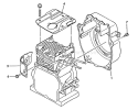 Page G Diagram and Parts List for WP-2000 Before S/N A1009 Echo Water Pump