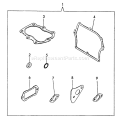 Page J Diagram and Parts List for WP-3000 Before S/N F7298 Echo Water Pump