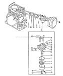 Page C Diagram and Parts List for WP-3000 Before S/N F7298 Echo Water Pump