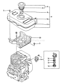 Page I Diagram and Parts List for WP-3000 Before S/N F7298 Echo Water Pump