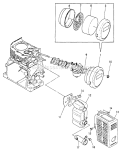 Page M Diagram and Parts List for WP-3000 After S/N F7299 Echo Water Pump