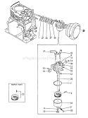 Page C Diagram and Parts List for WP-3000 After S/N F7299 Echo Water Pump