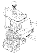 Page H Diagram and Parts List for WP-3000 After S/N F7299 Echo Water Pump
