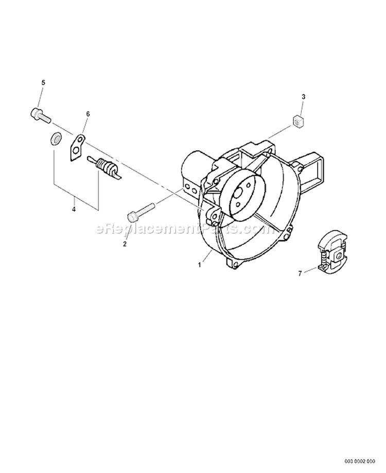 Page E Diagram and Parts List for GT-200R 05147268 - 05999999 Echo Trimmer