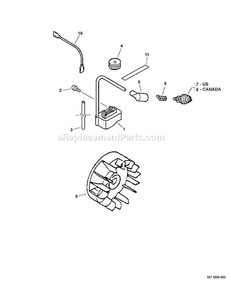 Page I Diagram and Parts List for GT-200R 10002730 - 10999999 Echo Trimmer