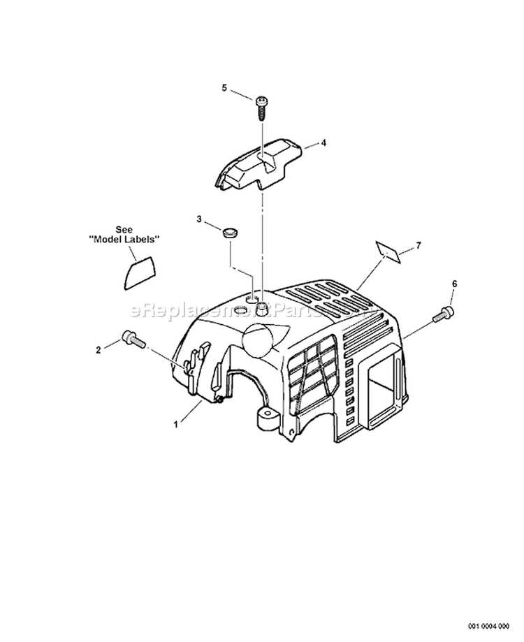 Page B Diagram and Parts List for GT-200I 05030475 - 05999999 Echo Trimmer