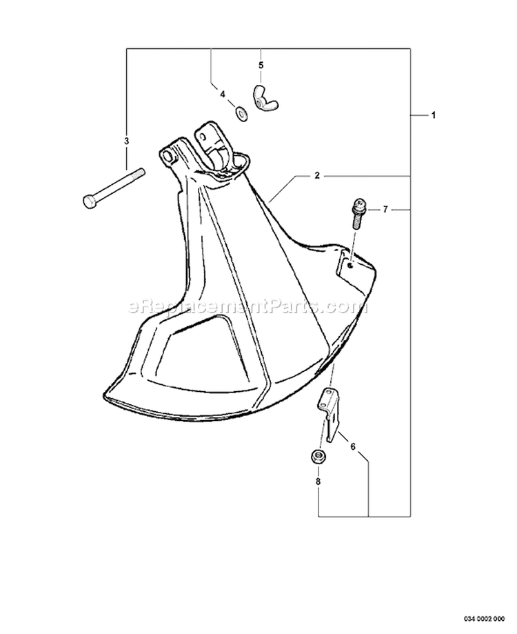 Page M Diagram and Parts List for GT-200R 10002730 - 10999999 Echo Trimmer