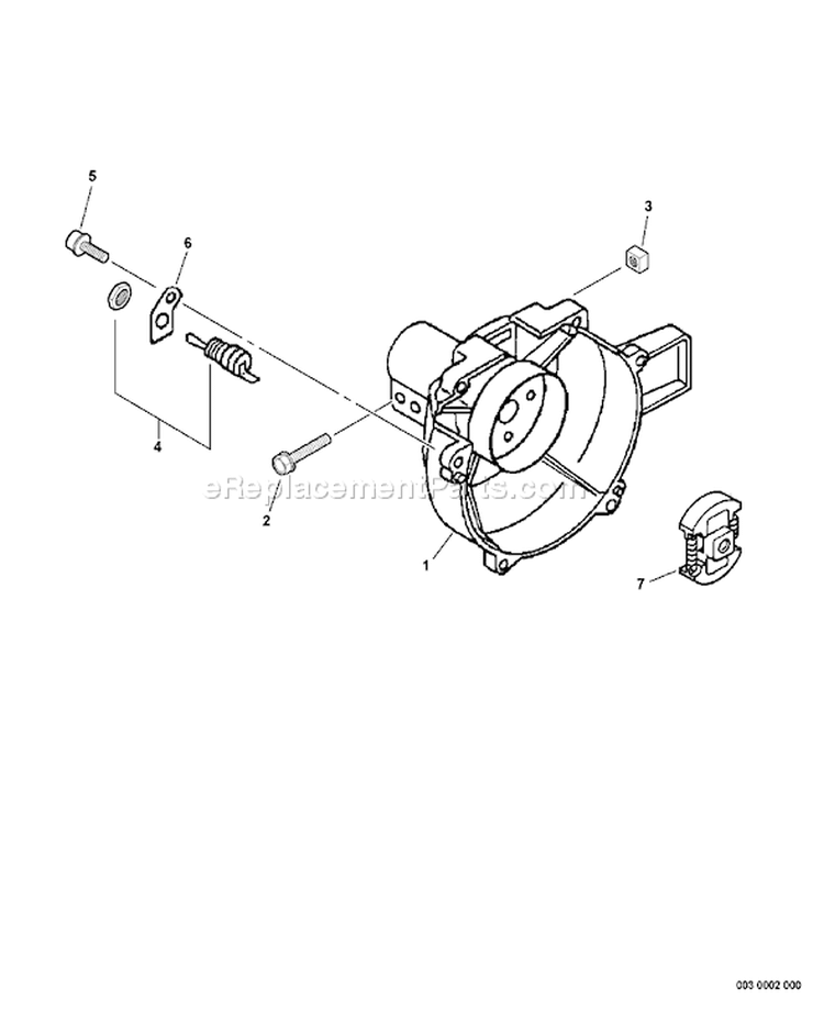 Page E Diagram and Parts List for GT-200R 10002730 - 10999999 Echo Trimmer