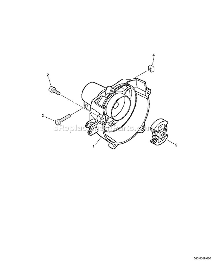 Page E Diagram and Parts List for GT-251 S80013001001 - S80013999999 Echo Trimmer
