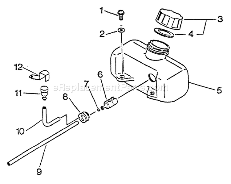 Page C Diagram and Parts List for HC-1001 017001 - 024000 Echo Hedge Trimmer
