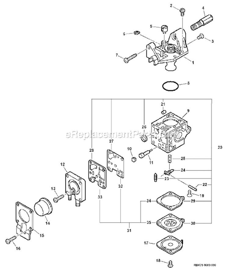 Page A Diagram and Parts List for HC-150I S69911001001 - S69911999999 Echo Hedge Trimmer