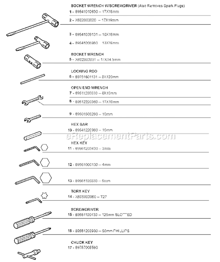 Page Q Diagram and Parts List for HC-150I S83813001001 - S83813999999 Echo Hedge Trimmer