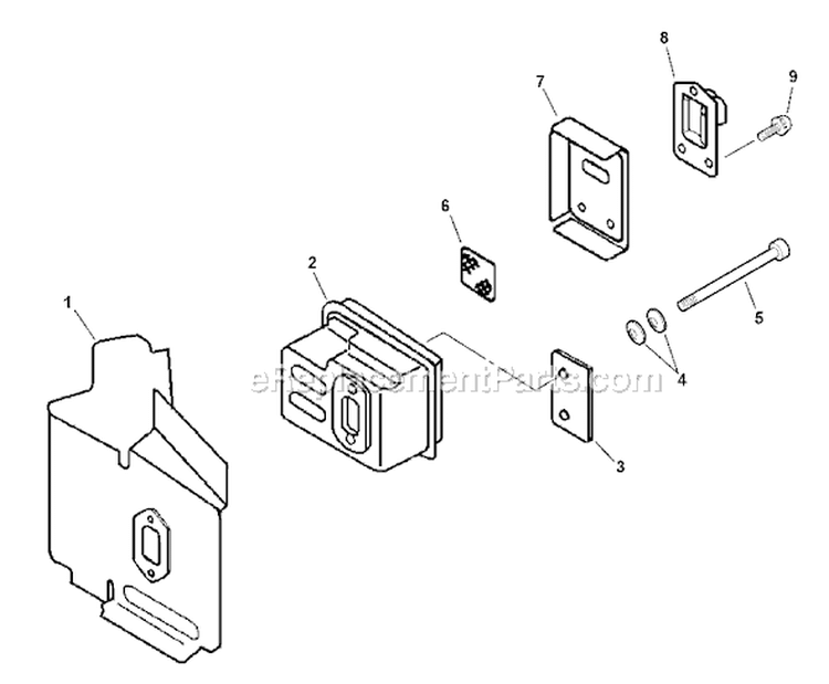 Page E Diagram and Parts List for HC-150I S83813001001 - S83813999999 Echo Hedge Trimmer