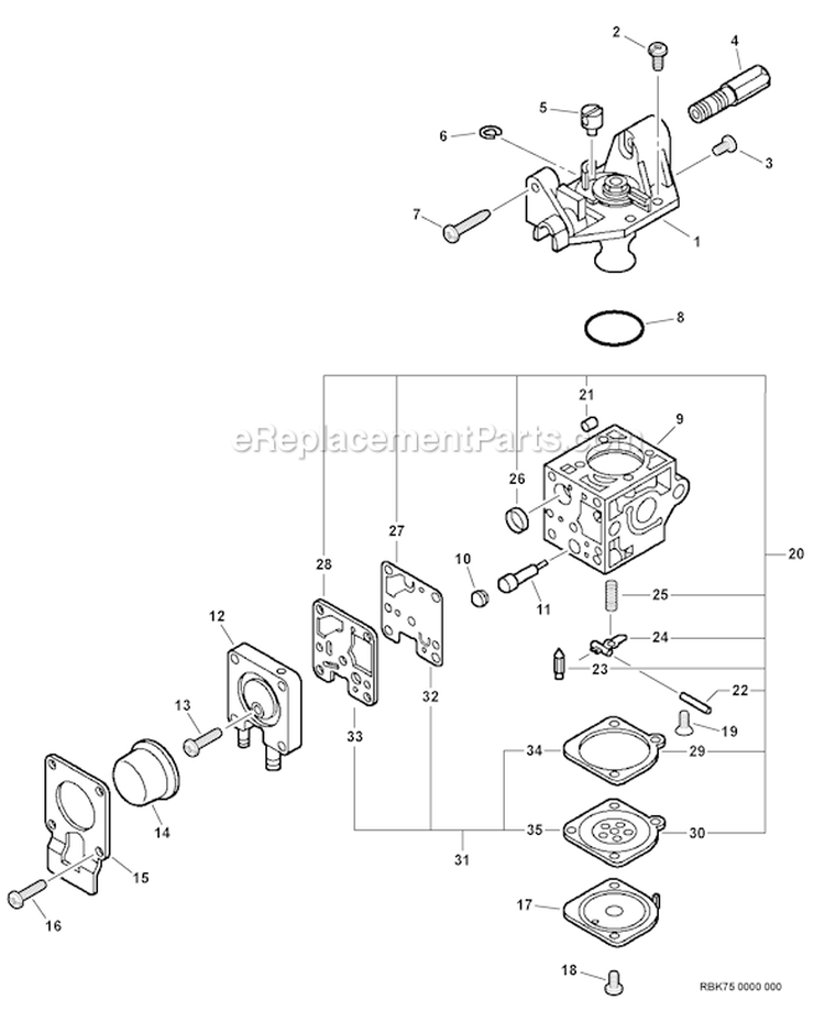 Page A Diagram and Parts List for HC-151I 09001001 - 09999999 Echo Hedge Trimmer